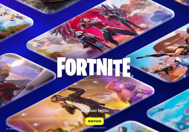 Riavviare Fortnite
