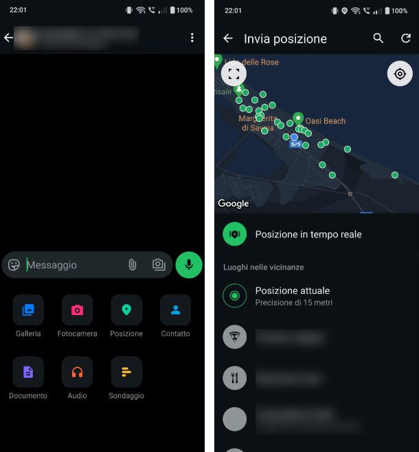 Come localizzare un cellulare altrui con WhatsApp