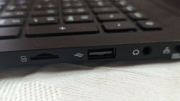 Porte e connettività notebook