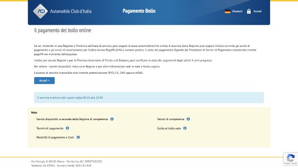 come verificare pagamento bollo