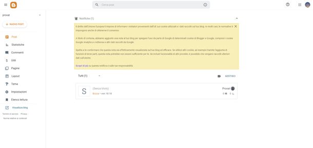 dashboard Blogger