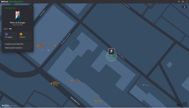 Come localizzare un cellulare altrui: iPhone