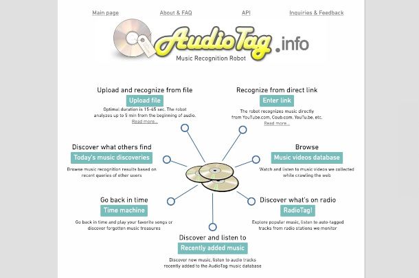 home page sito AudioTag