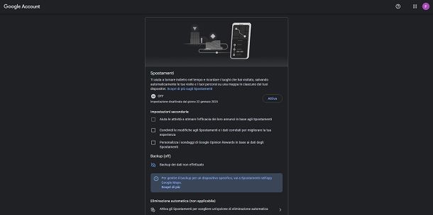 Google Maps Timeline: come si attiva