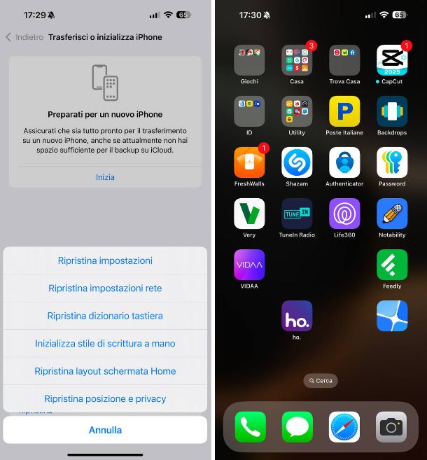 Come sbloccare il layout della schermata Home iPhone