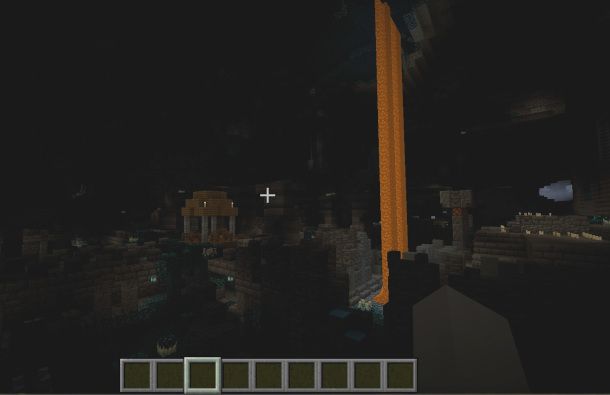 seed con bioma Deeep Dark
