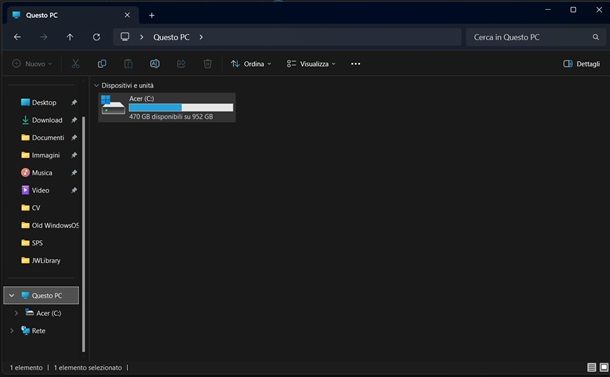 esplora file