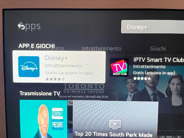 Disney+ Smart TV LG