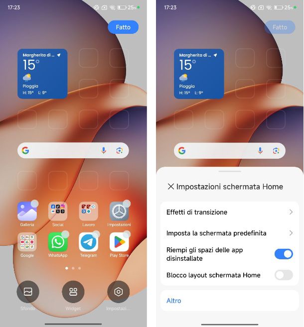 Come sbloccare il layout della schermata Home Xiaomi