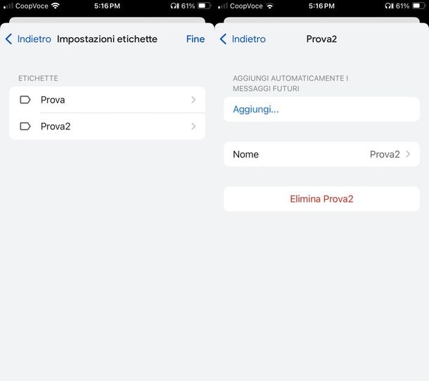 come spostare automaticamente le mail In una cartella Gmail app