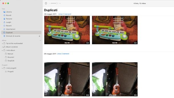 Come eliminare le foto doppie in una cartella