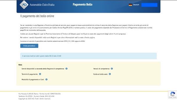verificare pagamento bollo auto