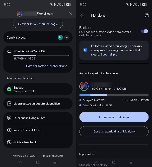 Come disattivare Google Foto da Android