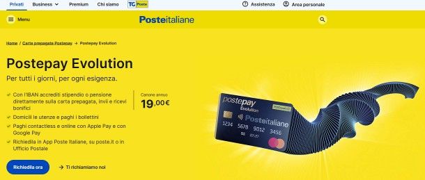 Come attivare Postepay