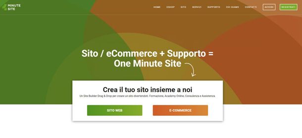 One Minute Site