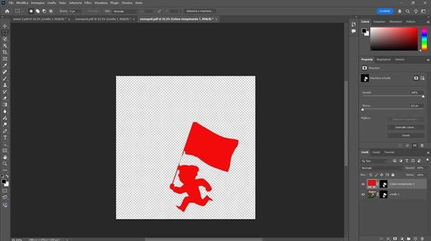 vettorializzare pdf photoshop