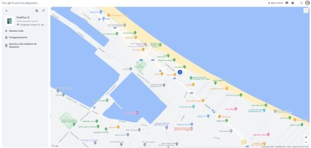 Trova il mio dispositivo