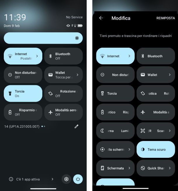 Come attivare la torcia su Android