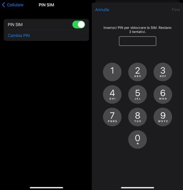 Come sbloccare la SIM senza PUK su iPhone