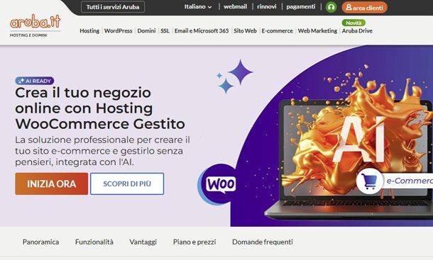 Aruba WooCommerce