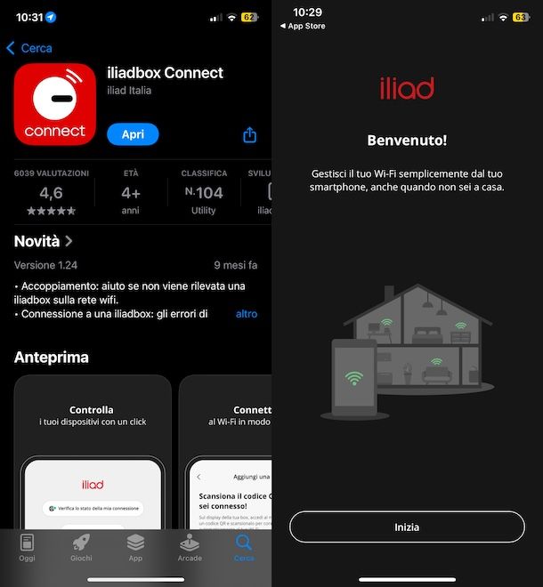 iliadbox connect