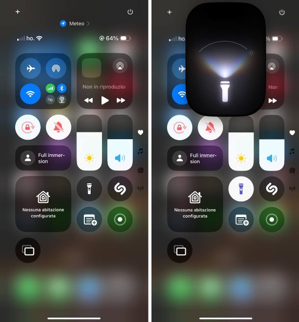 Come attivare la torcia su iPhone