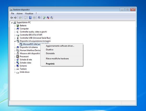 webcam windows 7