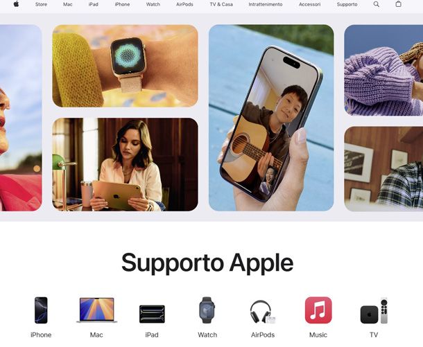 supporto Apple