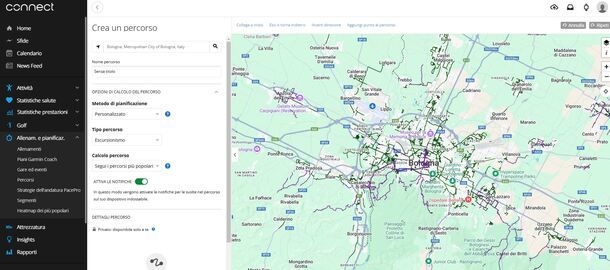 Garmin Connect Web