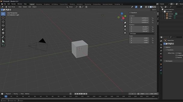 Blender Programmi per disegnare in 3D gratis