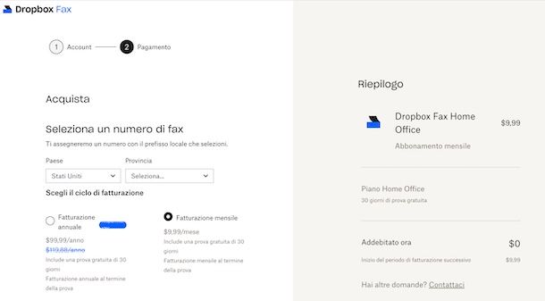 Dropbox fax
