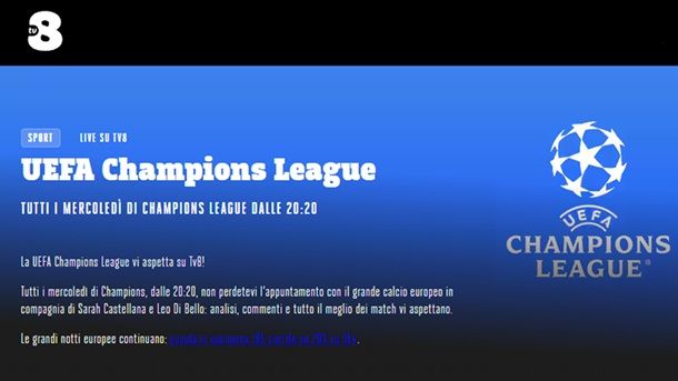 Partite gratis Champions League