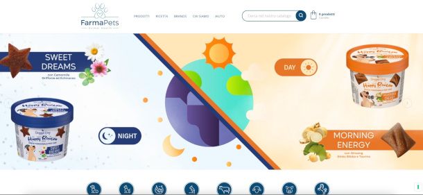 home page sito FarmaPets