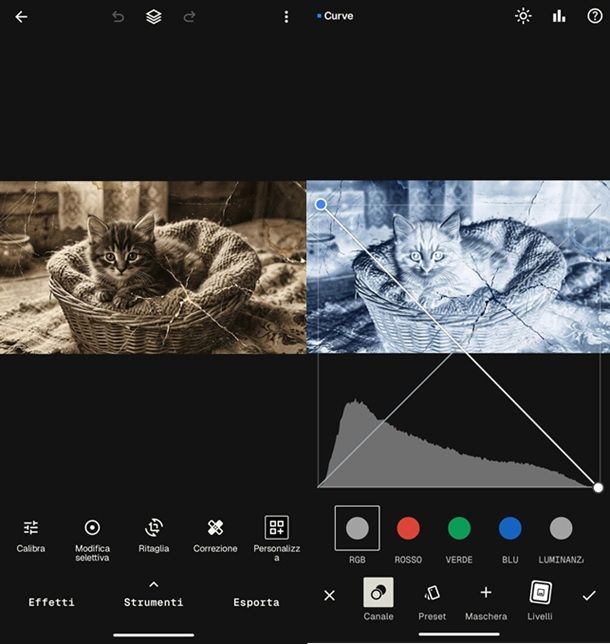 Come invertire i colori di una foto su Android