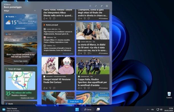 Widget Windows 11