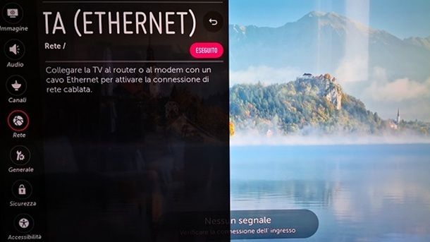 Smart TV come funziona senza WiFi