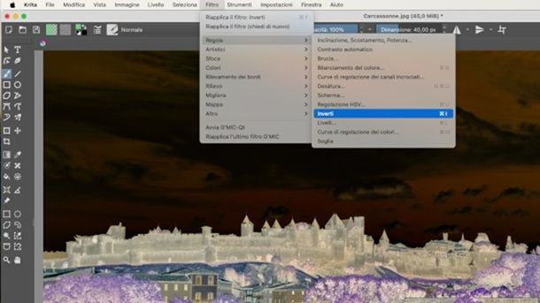 Altri programmi per invertire i colori di una foto