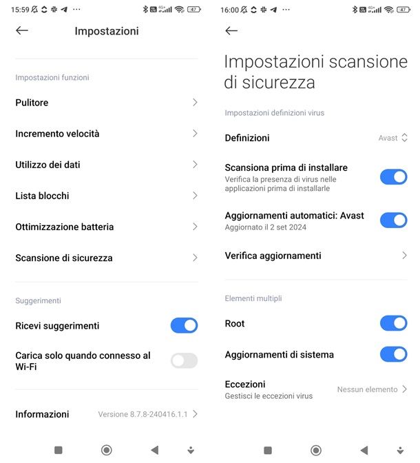 altri sistemi di protezione