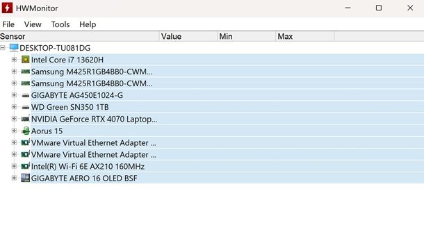 hw monitor