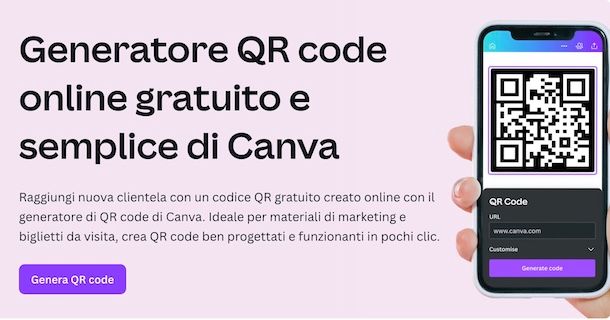 Creare QR code con Canva
