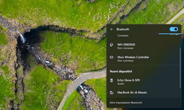 Collegare Alexa al PC Windows