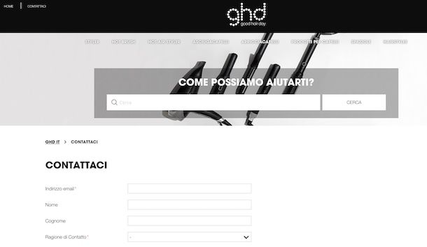 Modulo di contatto ghd