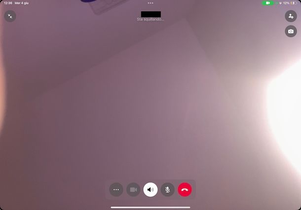 Videochiamata iPad WhatsApp