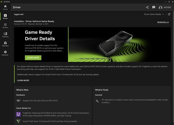 nvidia app