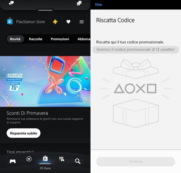 Come aggiungere fondi al portafoglio da app