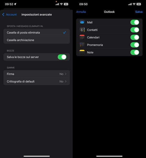 Hotmail Apple Mail iOS