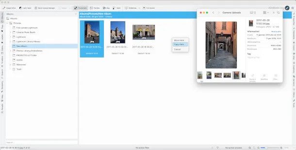 interfaccia digiKam