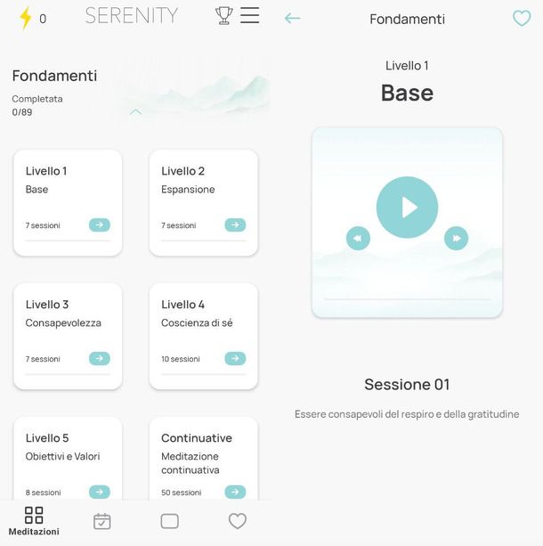 App per meditare