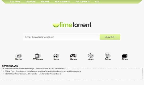 LimeTorrents