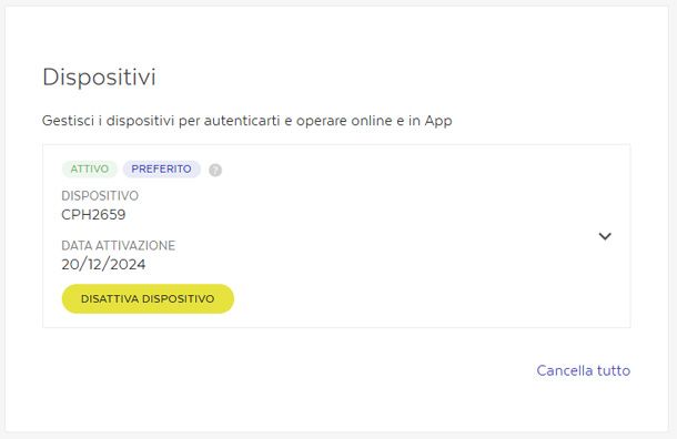 dispositivi sito Postepay